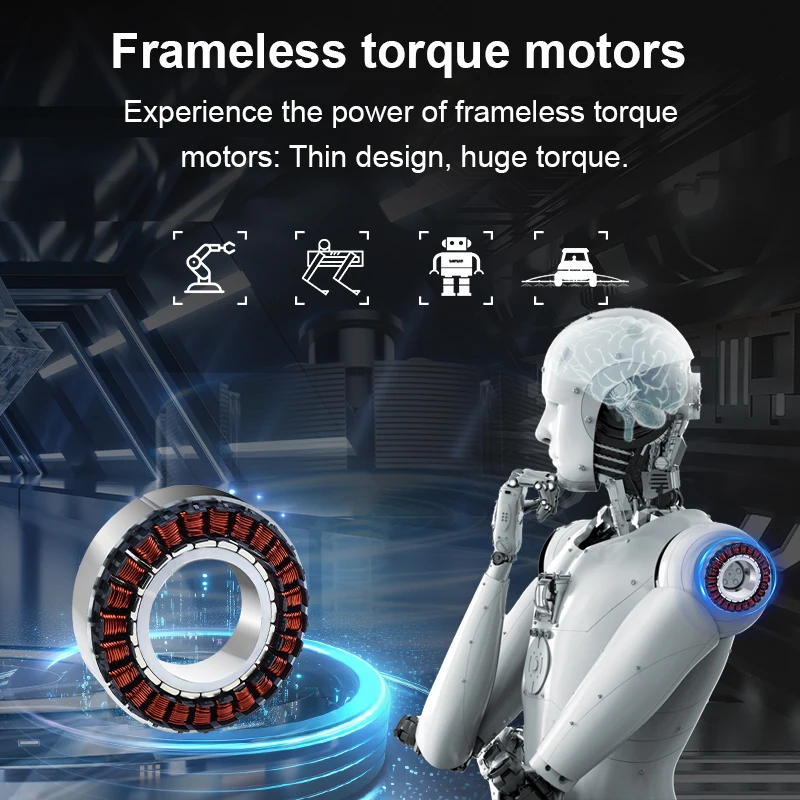 Motor BLDC Presisi Tinggi 48V  - Direct Drive Servo Motor Robotics ulasan dan harga