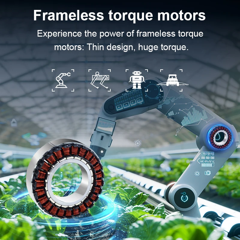 Motor BLDC Presisi Tinggi 48V  - Direct Drive Servo Motor Robotics ulasan dan harga